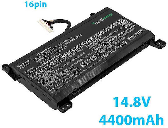 Συμβατή Μπαταρία για HP Omen 17-AN000 με 5973mAh