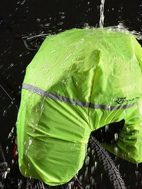 Rockbros Τσαντάκι Σχάρας Ποδηλάτου Διπλό 10lt Κίτρινο