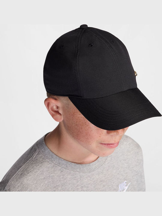 Nike Pălărie Copii Jockey Țesătură Neagră