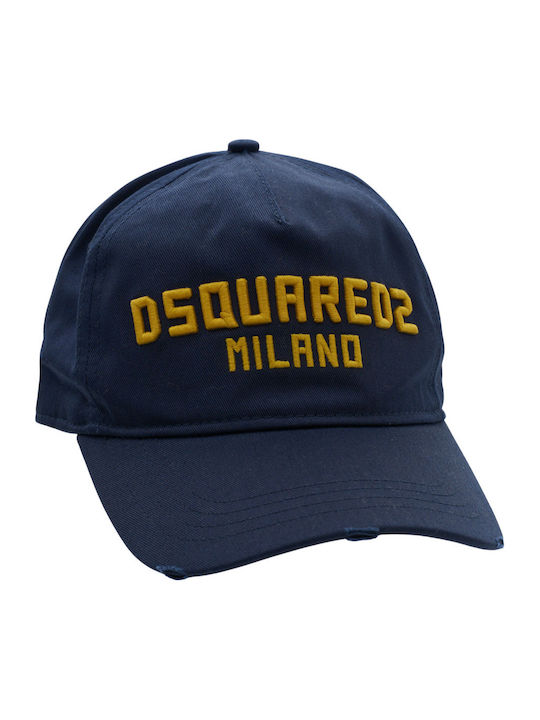 Καπέλο Dsquared2 Σκούρο Μπλε Bcm093205c00001-m1386 Καπέλο Dsquared2 Σκούρο Μπλε Bcm093205c00001-m1386