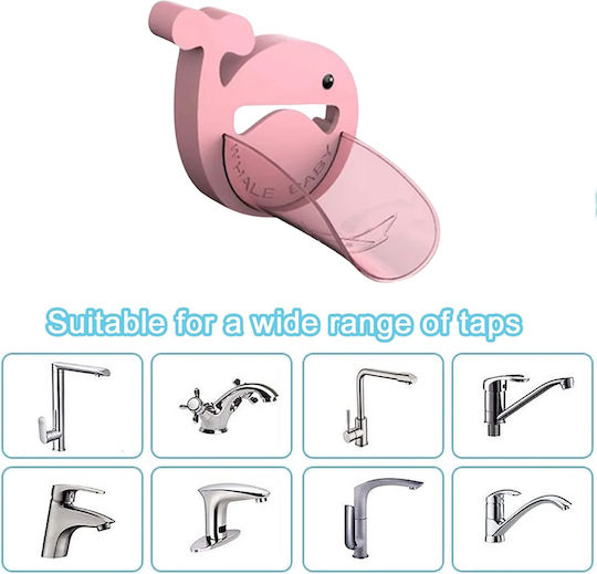Luvlu Wasserhahnverlängerung Rosa 1Stück
