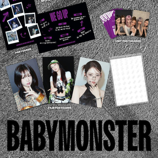Babymonster We Go Up Postcard Ver K-pop Album Dear Seoul Store