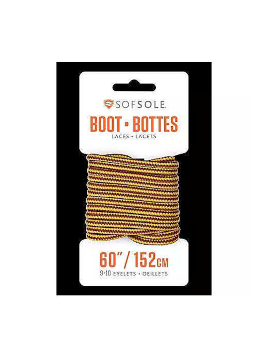 Sofsole Boot Waxed Laces Black