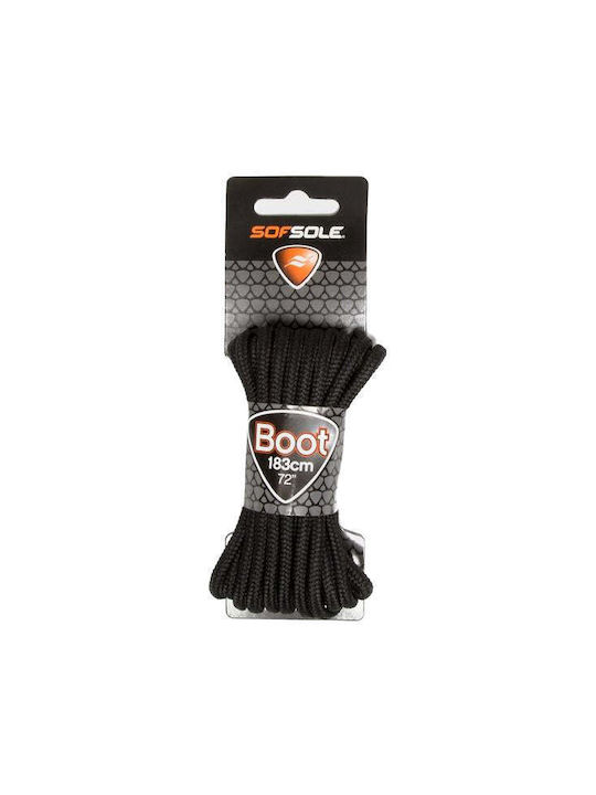 Sofsole Boot Waxed Laces Black