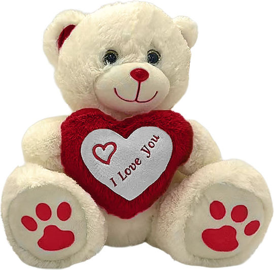 ToyMarkt ToyMarkt Plush Teddy Bear Valentine's Day 30 cm Various Designs 1pc