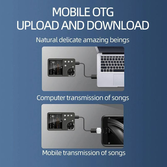 MP3 Player (64GB) cu ecran TFT Argintiu TBD0605093902A