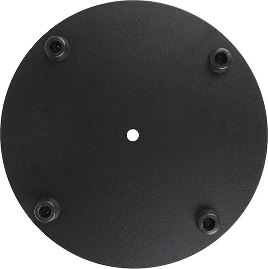 DNA MBP1 Base Vertical Operation Lighting Bar Round Steel Non-slip Feet 20x20x0.3 cm Floor Base for LED Bar DMX
