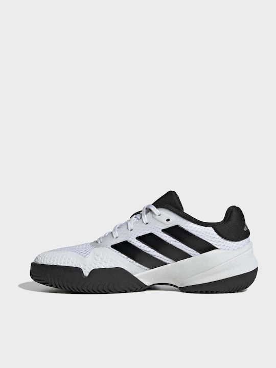 Barricade Kids Sports Shoes Tennis with Laces White