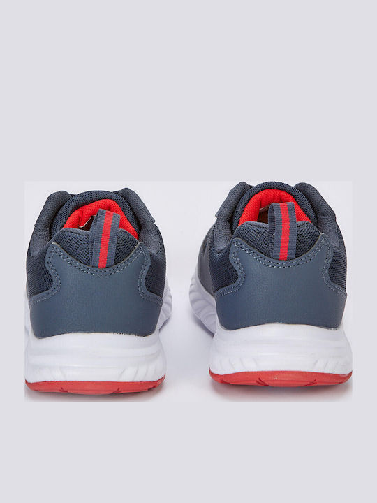 Dalvis Jr Kids Sports Shoes Running with Laces Gray