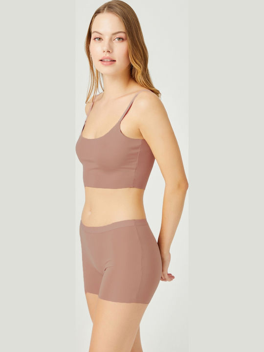 Γυναικεία Boxer 3Pack χωρίς Ραφές Πολύχρωμο