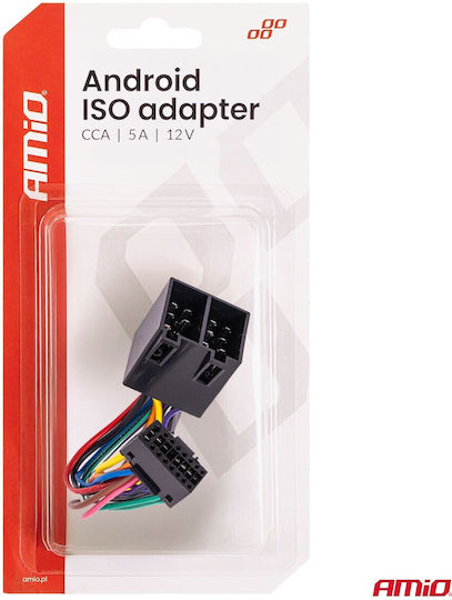 Amio Radio Adapter Android Iso 12v Up To 5a – Cca Car Multimedia Systems 1 Pc 04442/am 04442/am 04442/am