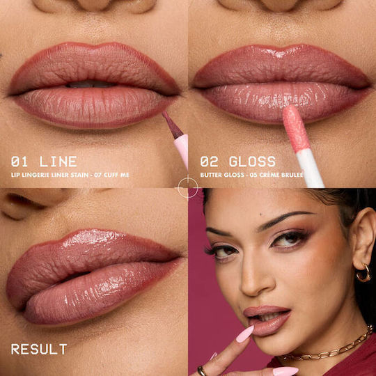NYX Professional Makeup Lip Lingerie Молив За Устни 02 Naughty Nude
