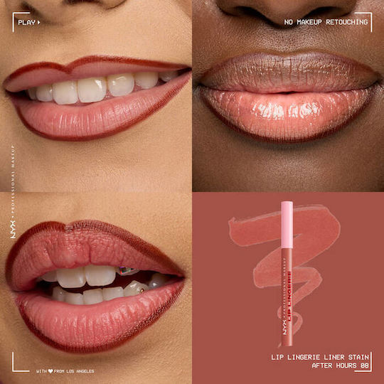 NYX Professional Makeup Молив за устни 08 After Hours-warm Rose