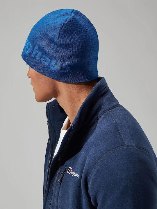 Beanie Unisex Beanie Knitted in Blue color