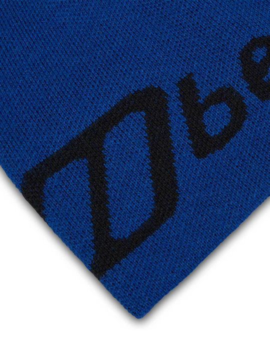 Beanie Unisex Σκούφος Πλεκτός σε Μπλε χρώμα