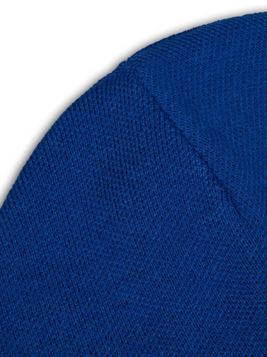 Beanie Unisex Σκούφος Πλεκτός σε Μπλε χρώμα