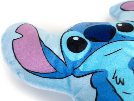 Disney Детска Декоративна Възглавница Stitch Светлосин 15x14см