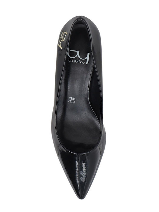 Pumps mit flachem Absatz Schwarz