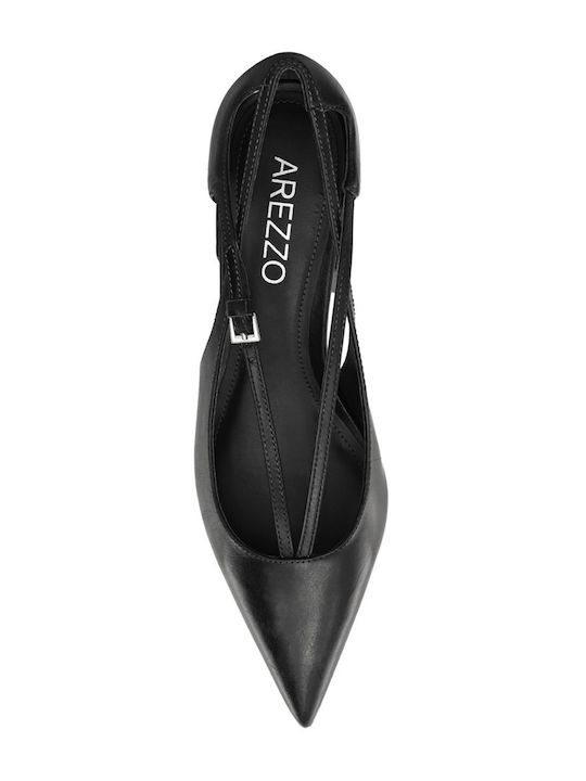 Pumps mit Chunky mittelhohem Absatz Schwarz