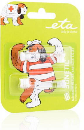 ETA ETA Replacement Heads for Children's Electric Toothbrushes Sonetic 2 Pieces