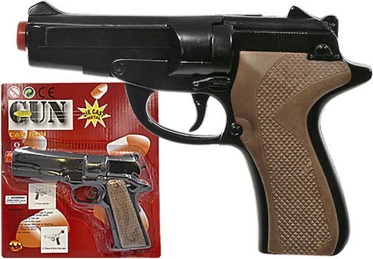 Carnavalista Metallic Pistol 8-shot T Kids' Pistol