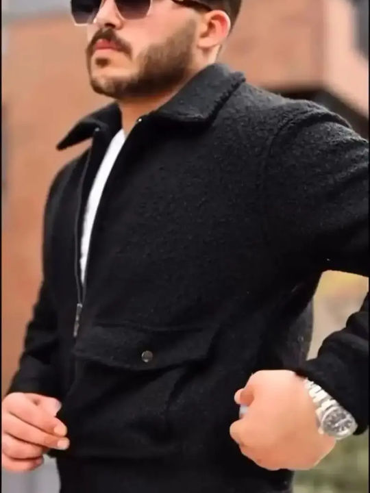 Winter Jacke Black