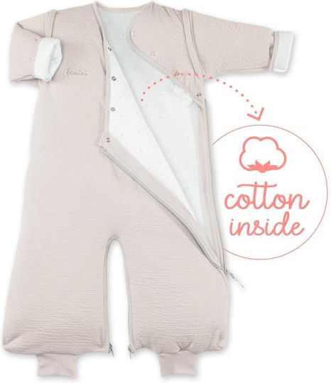 Bemini Magic Bag Winter-Babyschlafsack 3 Tog Sandy mit Abnehmbaren Ärmeln