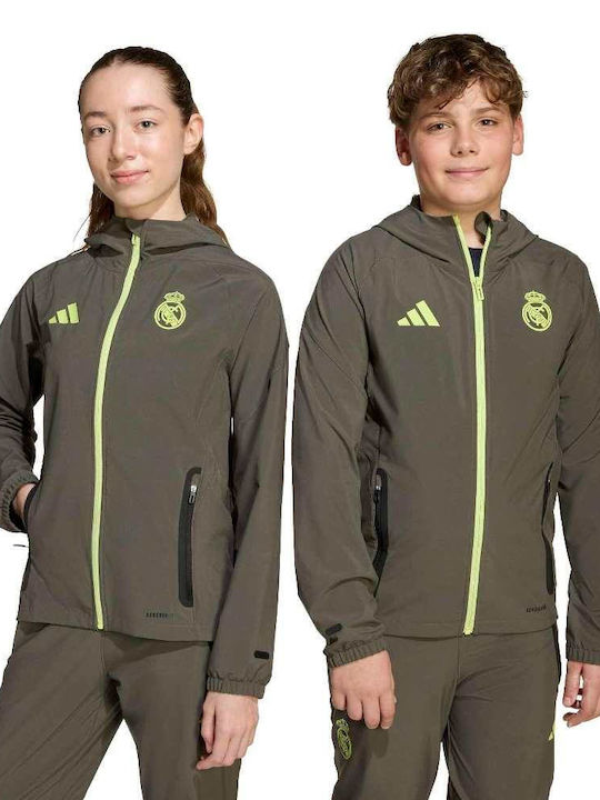 adidas Παιδική Ζακέτα Real Grey
