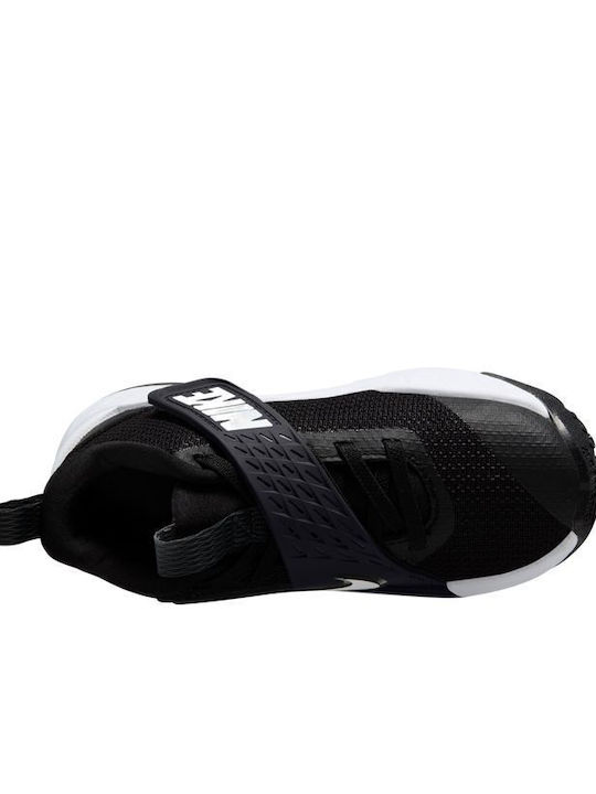 Court Team Hustle D 12 Kids Sports Shoes Basketball with Laces Black