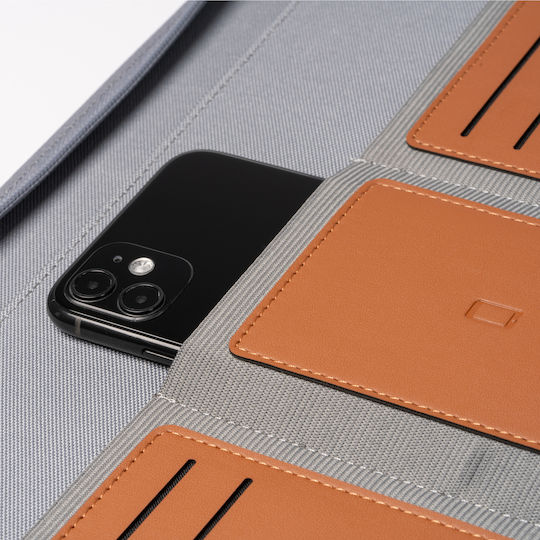 Carnet 20 Foi A4 cu Suport pentru Stilou Albastru