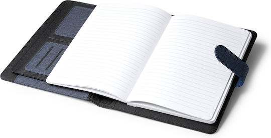 Notebook 80 Sheets A5 with Pen Holder Blue