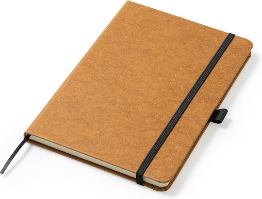 Notebook 100 Sheets A5 with Elastic Gray