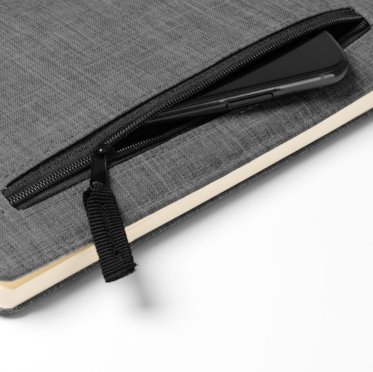 Notebook 80 Sheets A5 Gray