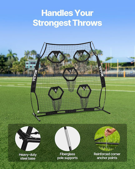 Vevor Soccer Net 182.88x182.88cm
