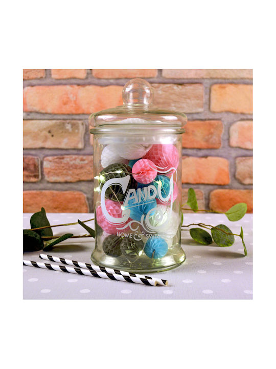 Set 10 Hellblaue Kugel Ornamente 4cm