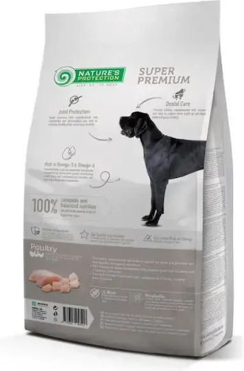 Nature's Protection 12kg Dry Food for Adult Large Breed Dogs with Poultry