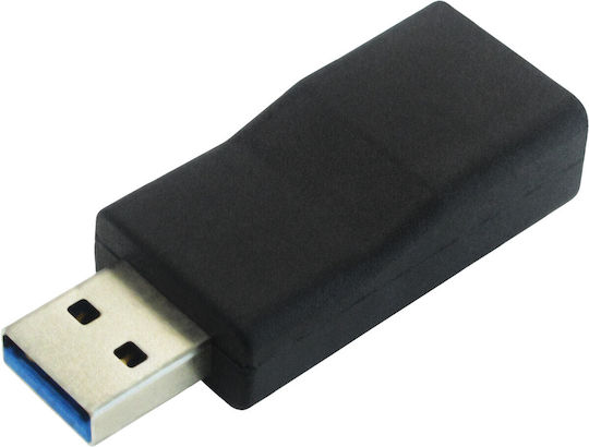 Roline Μετατροπέας USB-A male σε USB-C female 1τμχ 12.03.2995