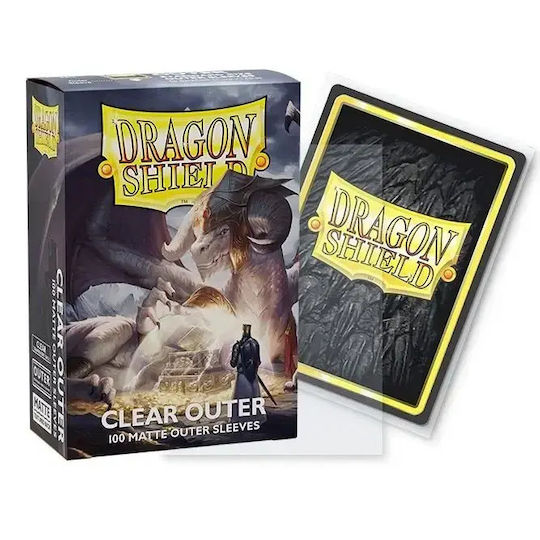 Dragon Shield Outer Card Sleeves Standard Size 100τμχ Διάφανες