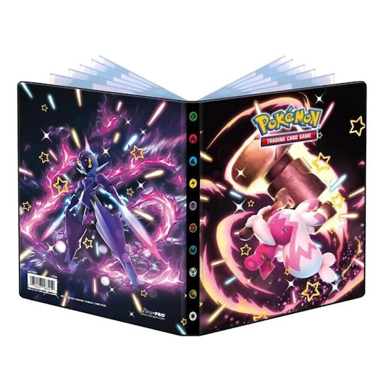 Ultra Pro Portofoliu 4-Buzunare - Pokemon Paldean Fates Legătură Pokemon 4-Buzunare Dimensiune Standard