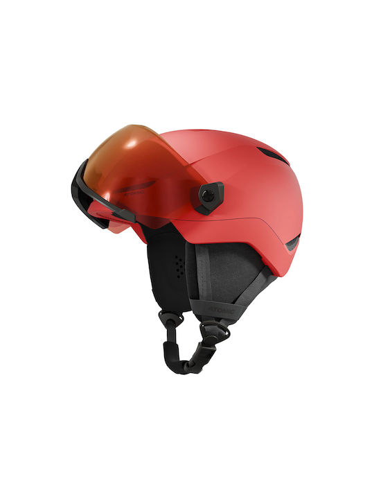 Atomic Visor Copii Cască pentru Schi & Snowboard în culoarea Roșu