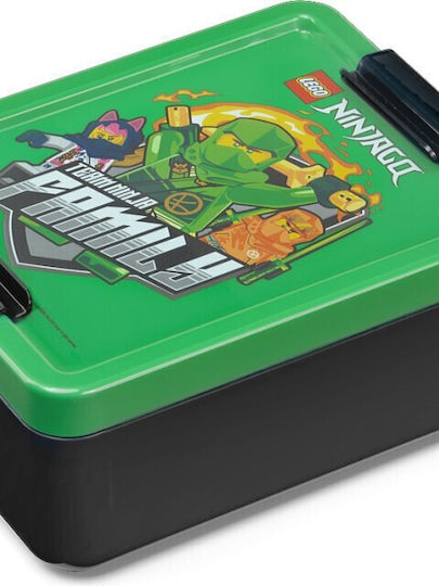 LEGO Ninjago Plastic Kids' Food Container Ninjago 1lt Green