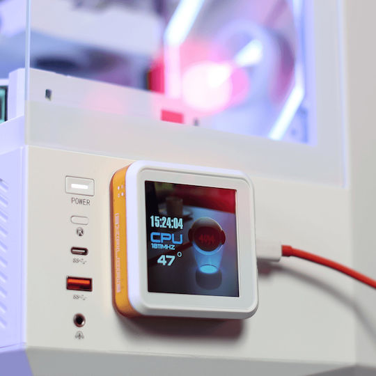 Darkflash Explore DE360 Wasserkühlung AIO CPU mit 3 Lüfter 120mm und ARGB Beleuchtung Weiße