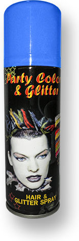 Party Color & Glitter Carnival Hair Spray 125ml Yellow