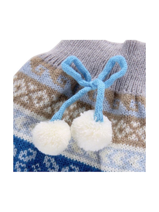 Pet Knitted Sweater Dog in Blue color XXL 22cm.
