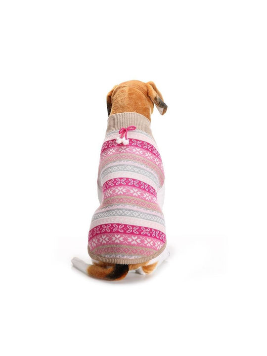 Pet Knitted Sweater Dog in Blue color XXL 22cm.