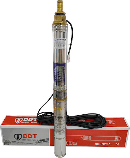 DDT Μονοφασική Αντλία Νερού 1.46hp