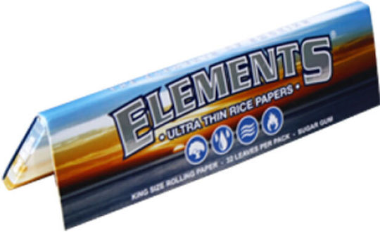 Elements Zigarettenpapier King Size 32 Blätter 1Stück