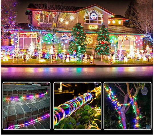 Christmas Light Tube RGB 220V 10m IP44 Blue / Red