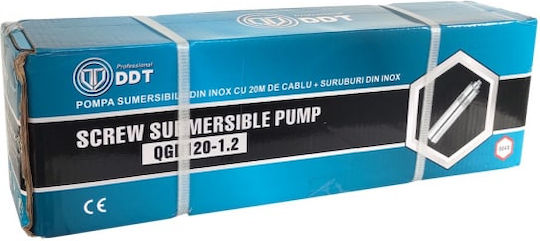 DDT Einphasige Tauchpumpe Quelle 1.46hp
