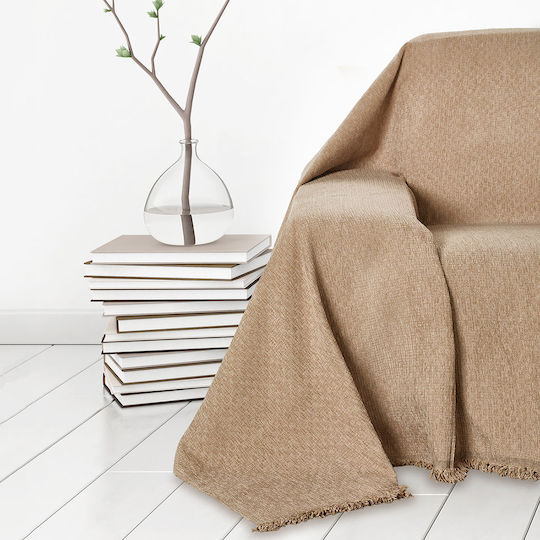 Whitegg Armchair Throw Chenille 180x180cm 1 Petrol Blue